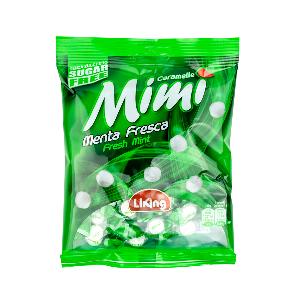 라이킹 미미 슈가프리 프레시 민트 캔디 50g